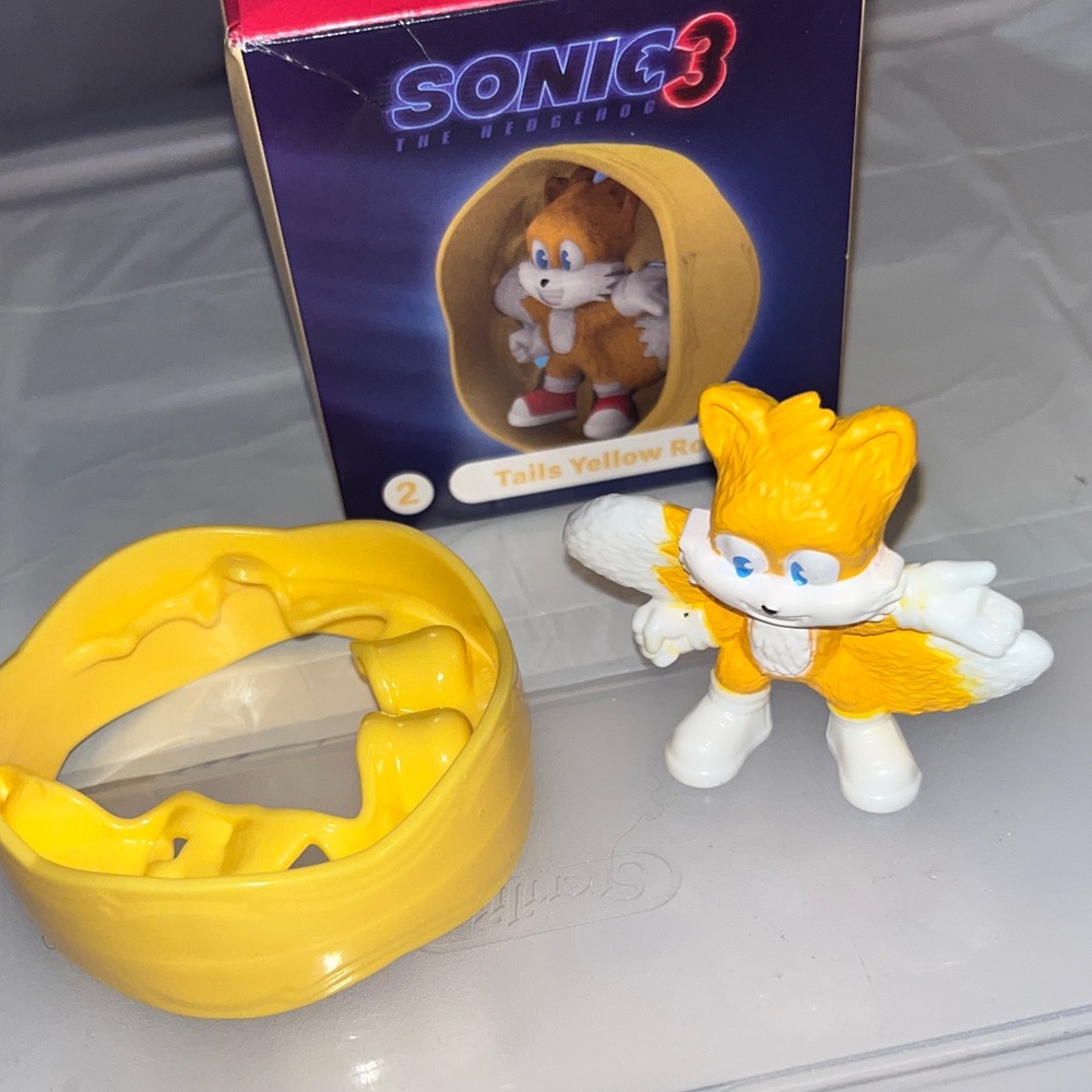 Sonic the Hedgehog 3 Tails Figure Toy